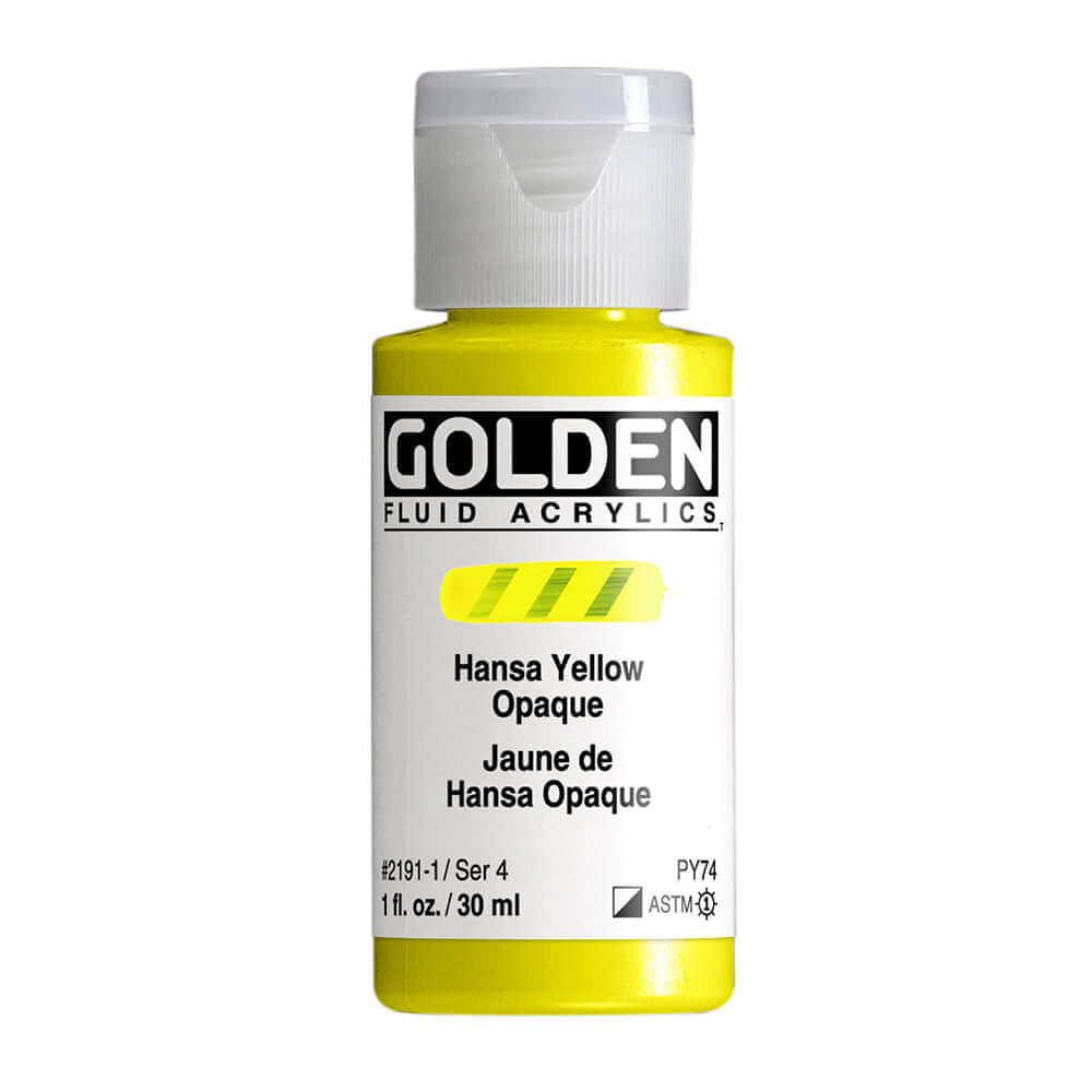 Golden Fluid Hansa Yellow Opaque