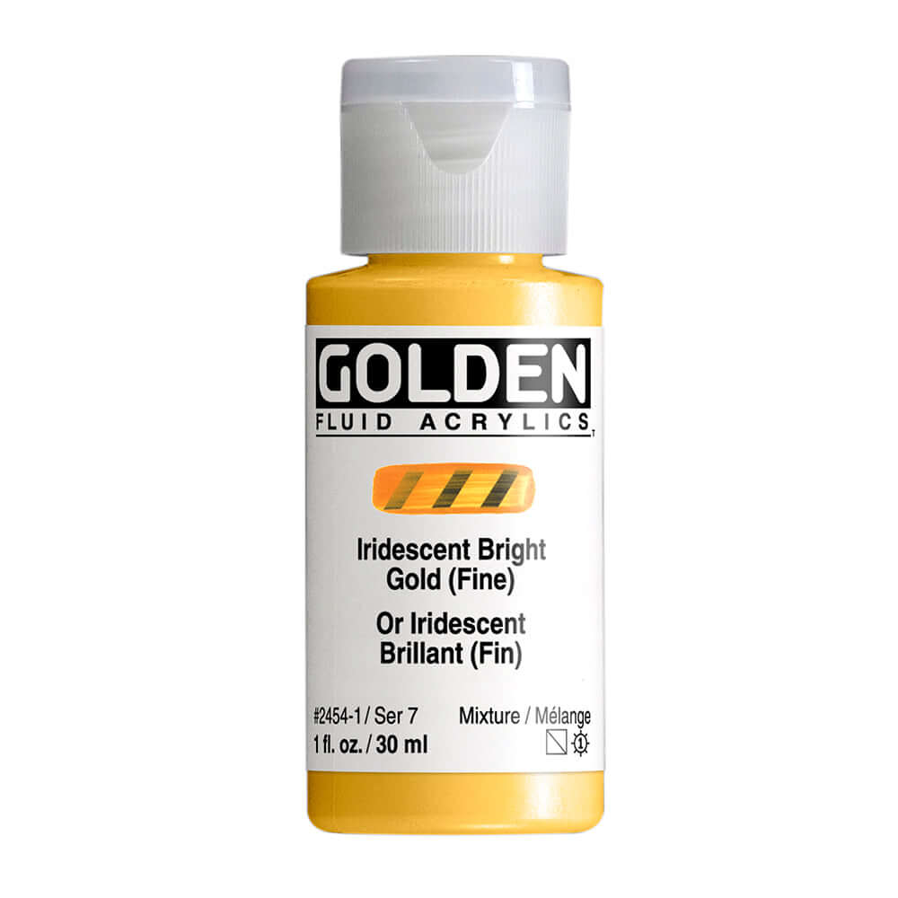 Golden Fluid Iridescent Bright Gold (Fine)