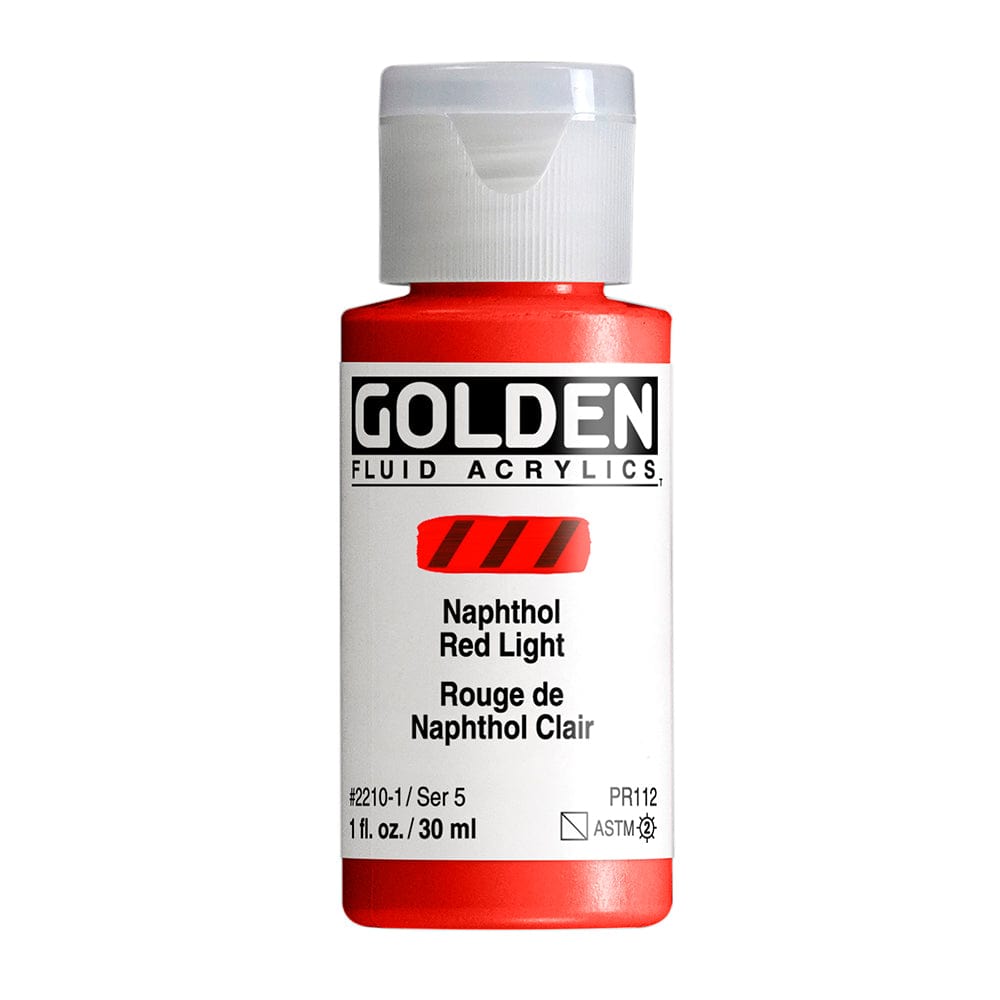 Golden Fluid Naphthol Red Light