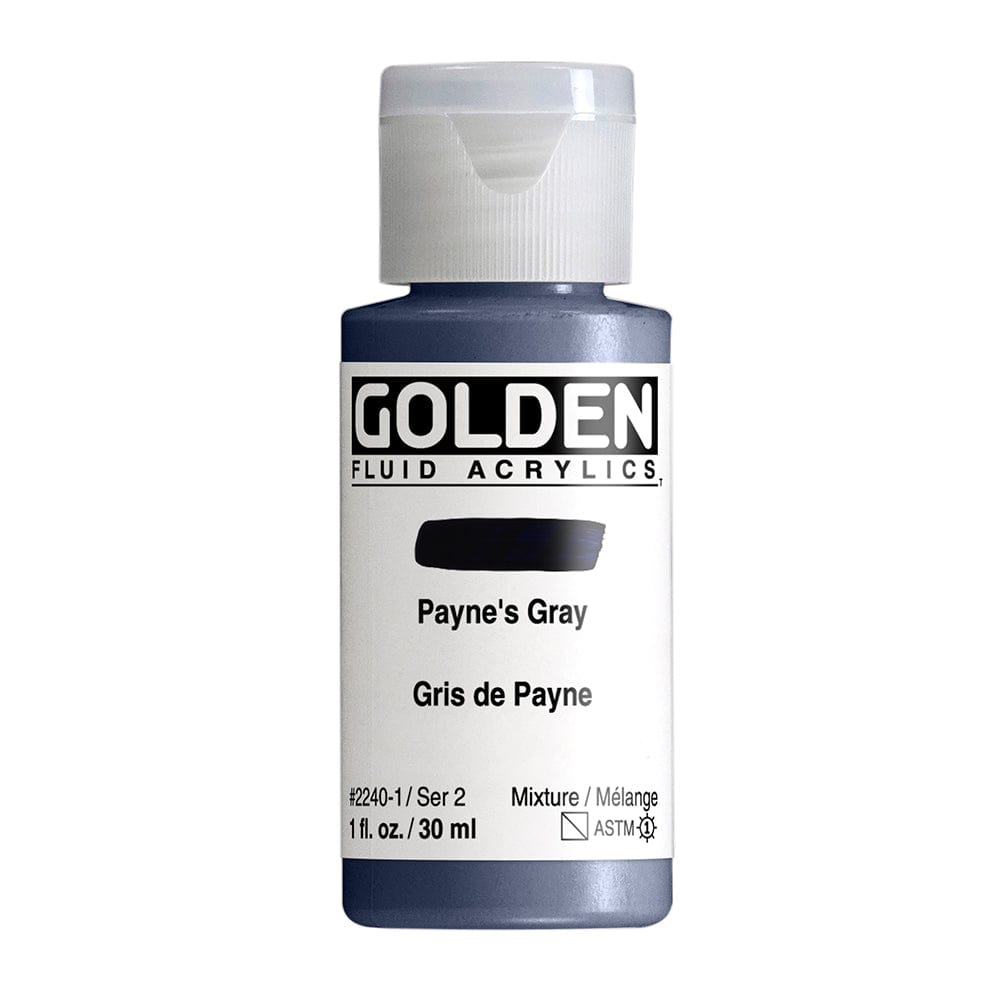 Golden Fluid Payne's Gray