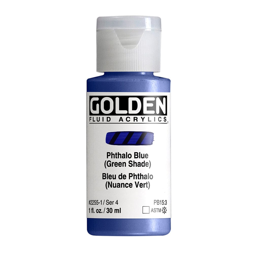 Golden Fluid Phthalo Blue (Green Shade)