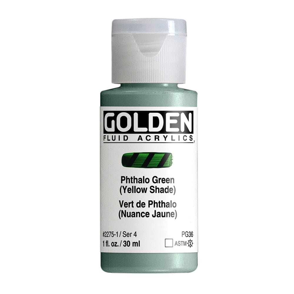 Golden Fluid Phthalo Green (Yellow Shade)