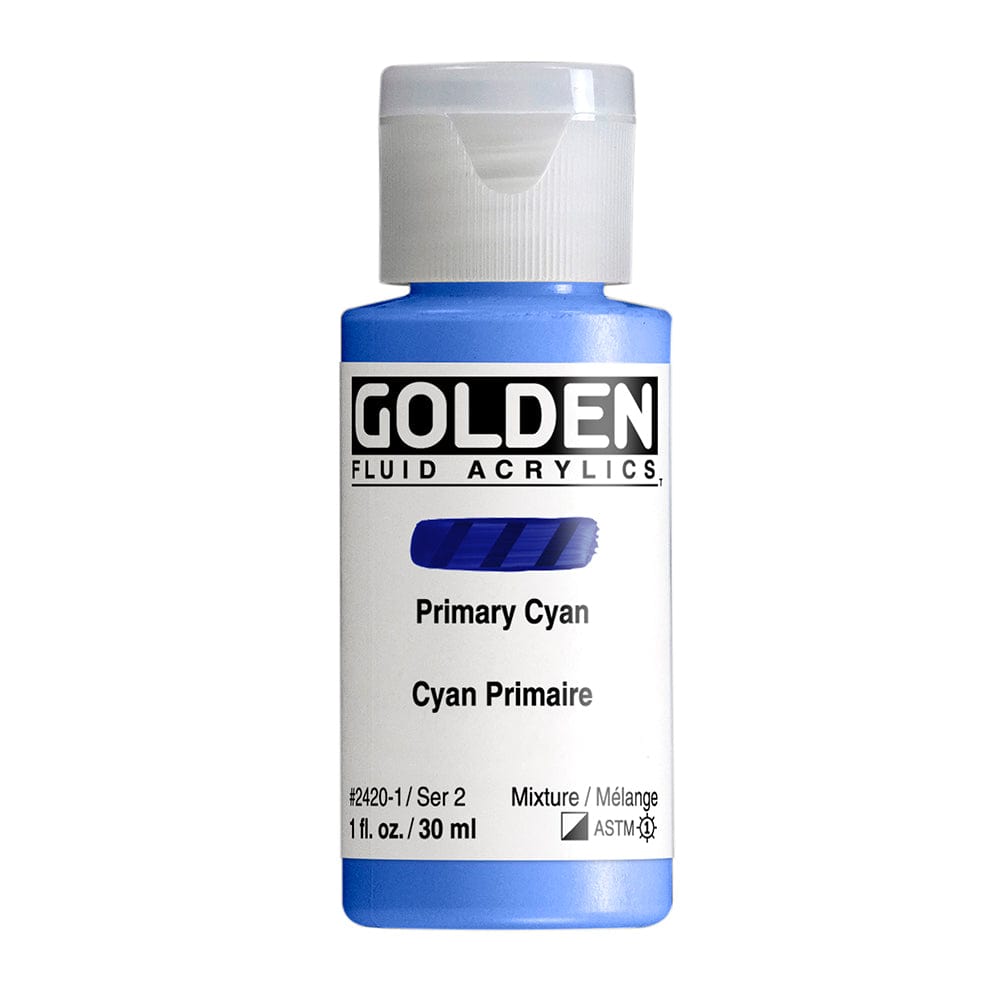 Golden Fluid Primary Cyan