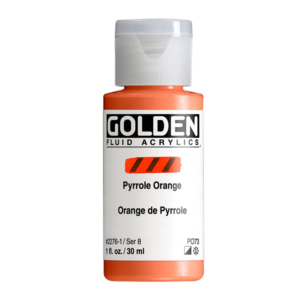 Golden Fluid Pyrrole Orange