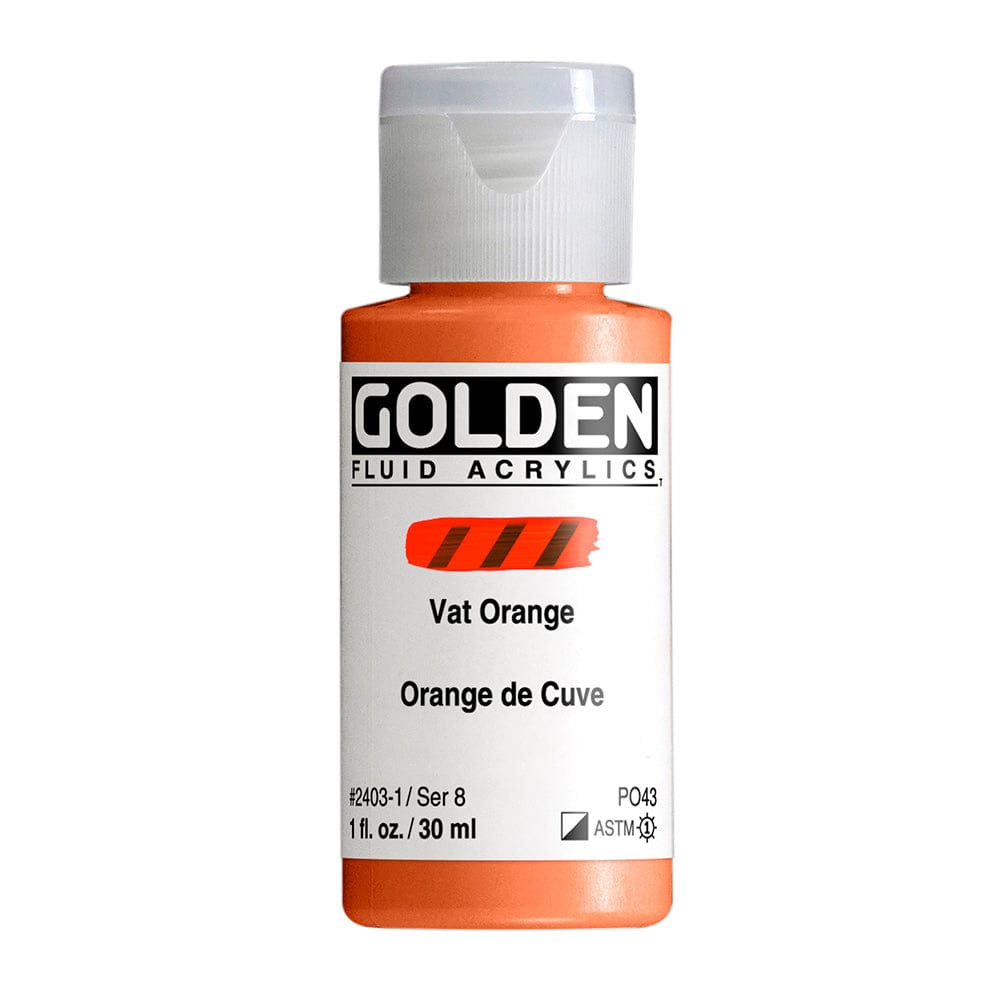 Golden Fluid Vat Orange