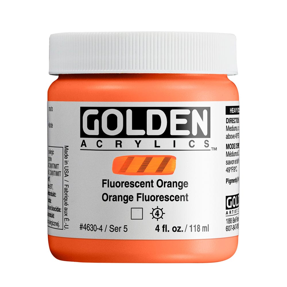 Golden Heavy Body 118ml Fluorescent Orange