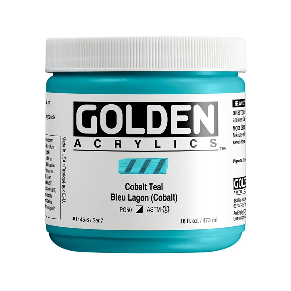 Golden Heavy Body 473ml Cobalt Teal