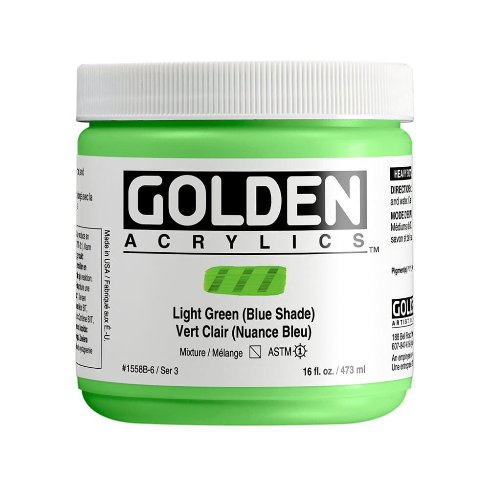 Golden Heavy Body 473ml Light Green (Blue Shade)
