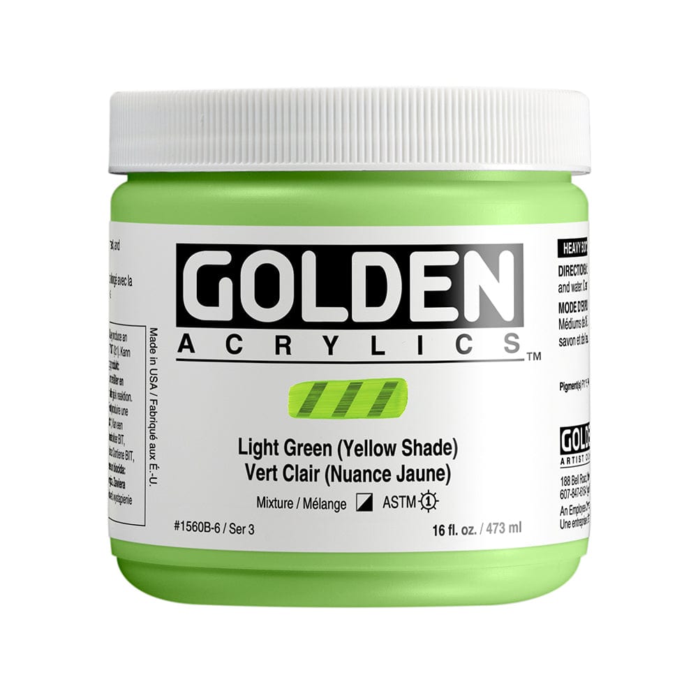 Golden Heavy Body 473ml Light Green (Yellow Shade)