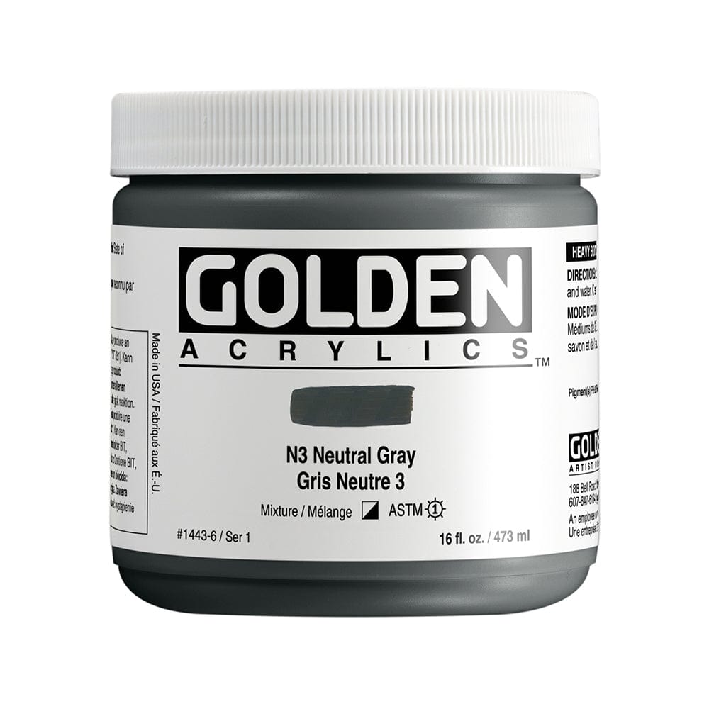 Golden Heavy Body 473ml N3 Neutral Gray