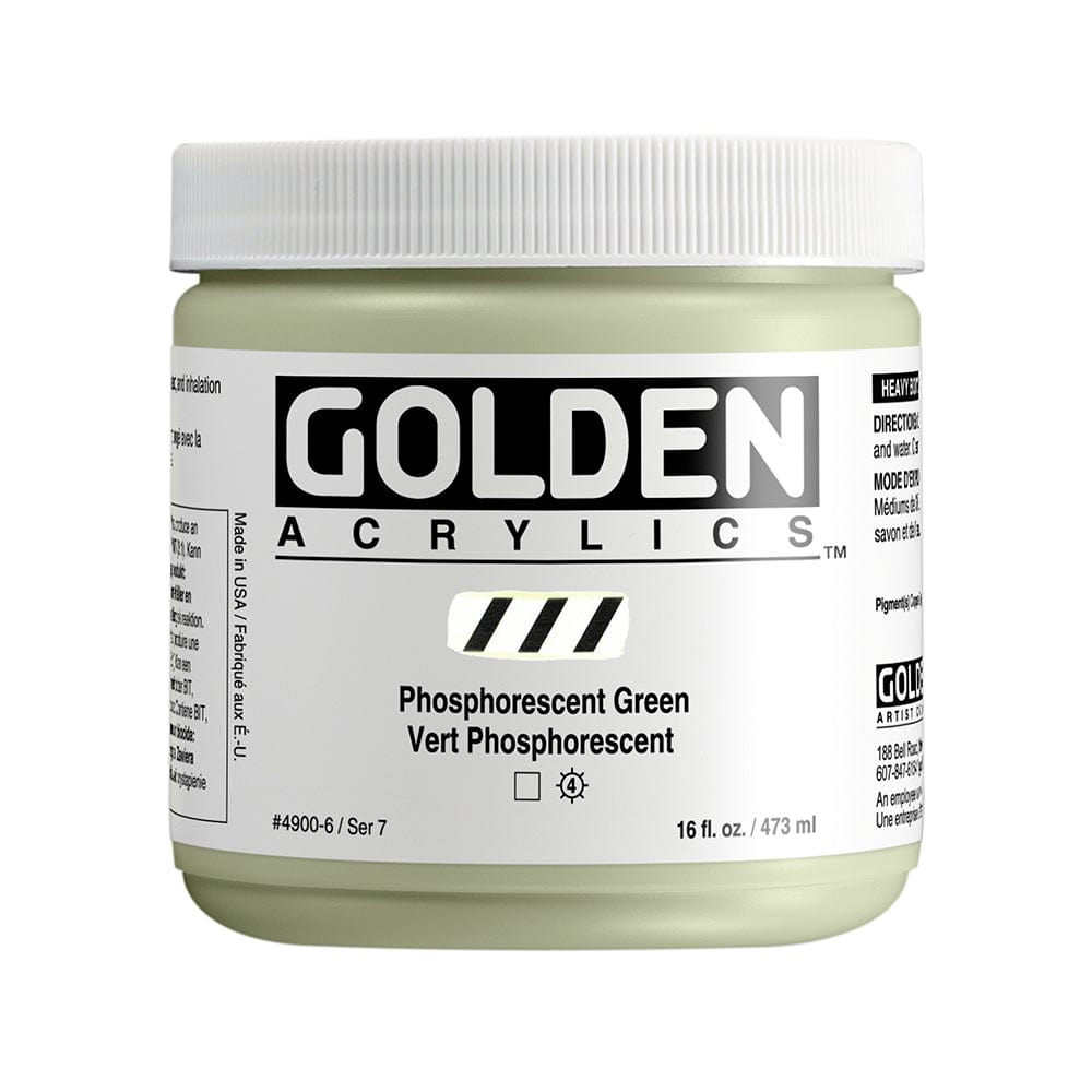 Golden Heavy Body 473ml Phosphorescent Green