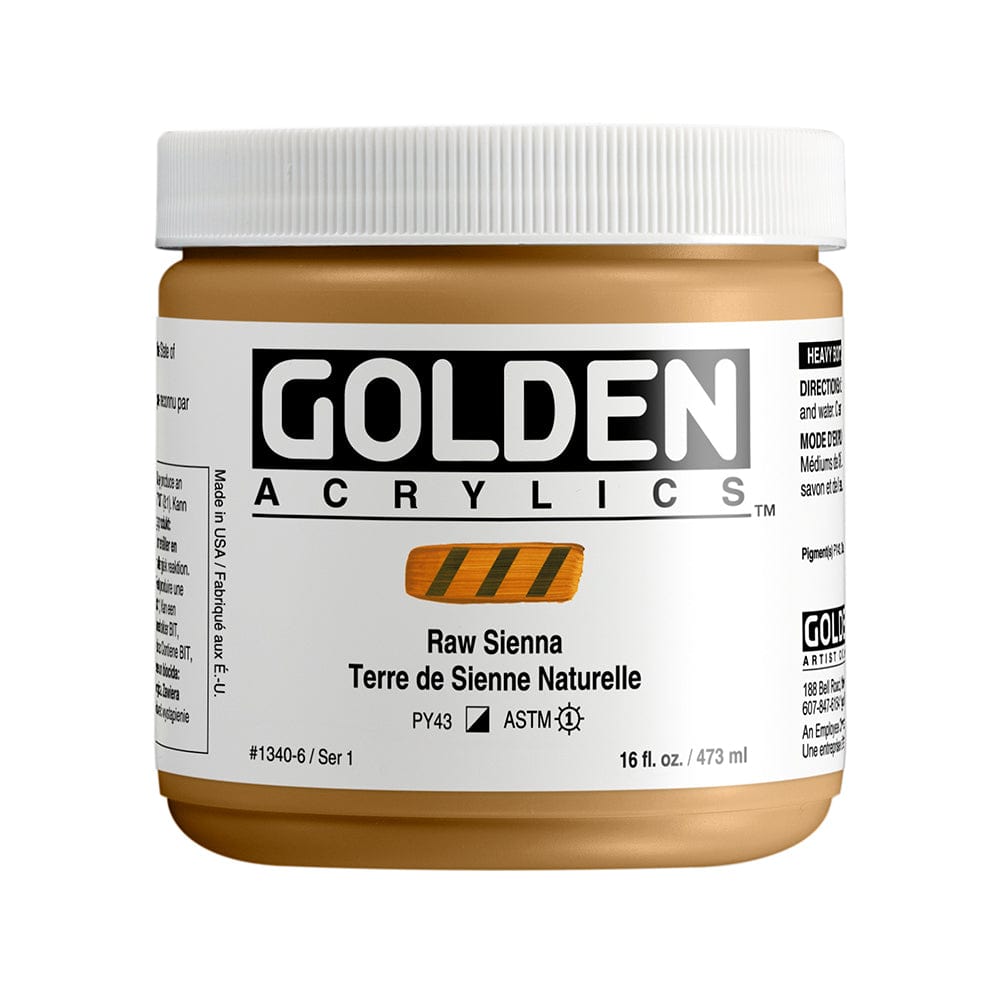 Golden Heavy Body 473ml Raw Sienna