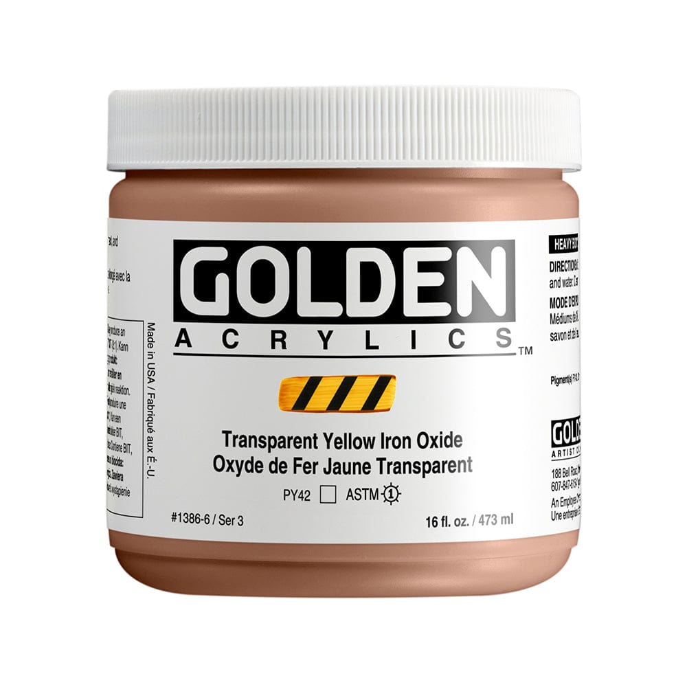 Golden Heavy Body 473ml Transparent Yellow Iron Oxide