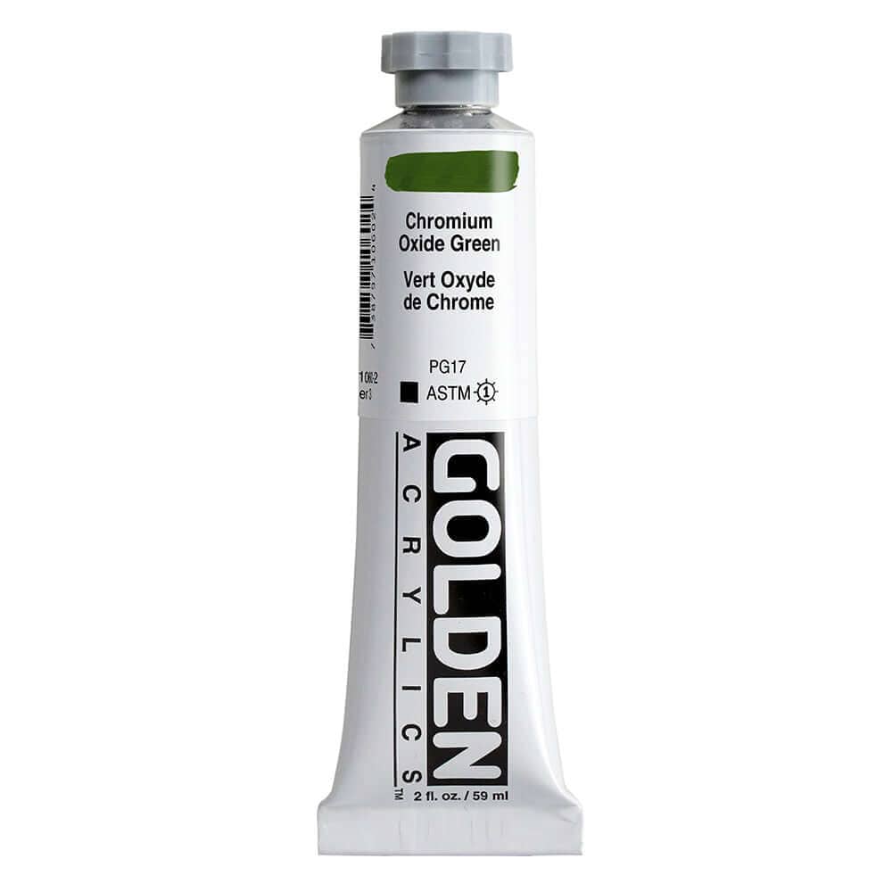 Golden Heavy Body Chromium Oxide Green
