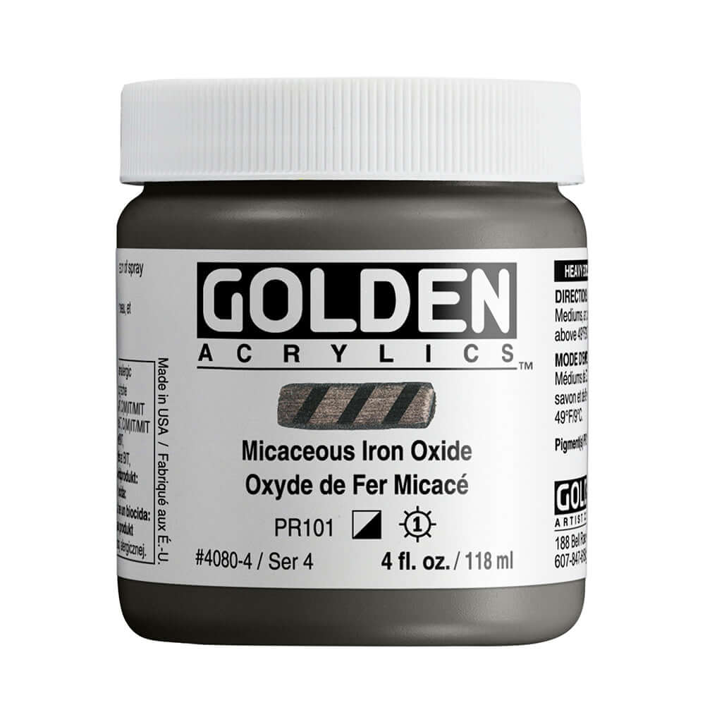Golden Heavy Body Micaceous Iron Oxide