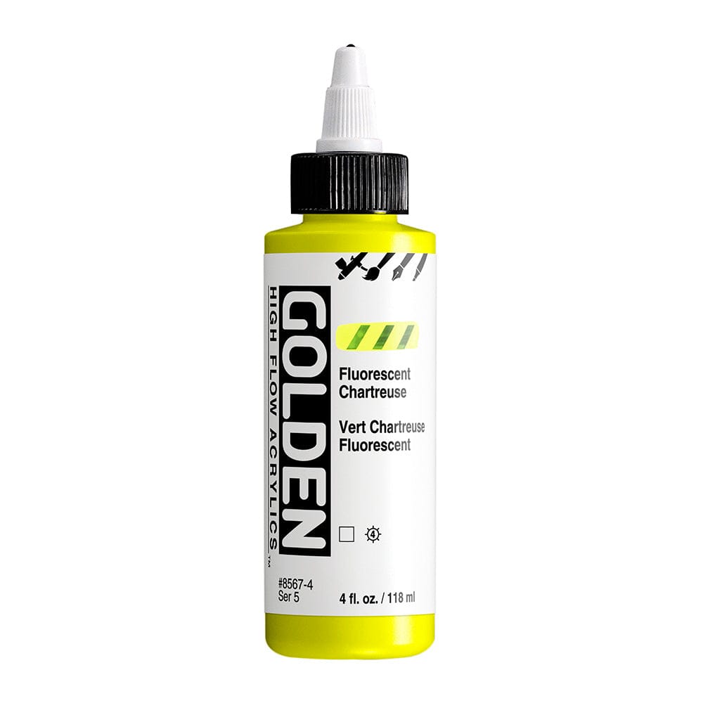 Golden High Flow 118ml Fluorescent Chartreuse