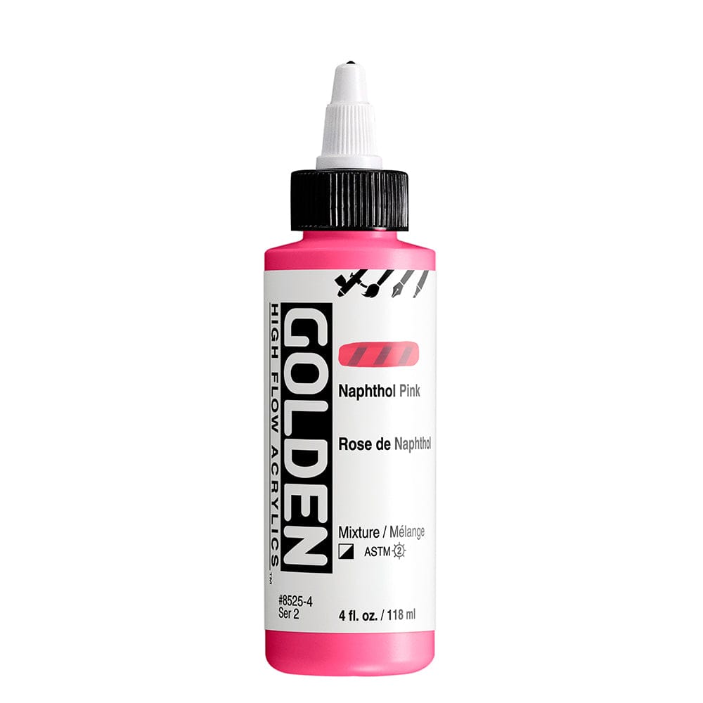 Golden High Flow 118ml Naphthol Pink