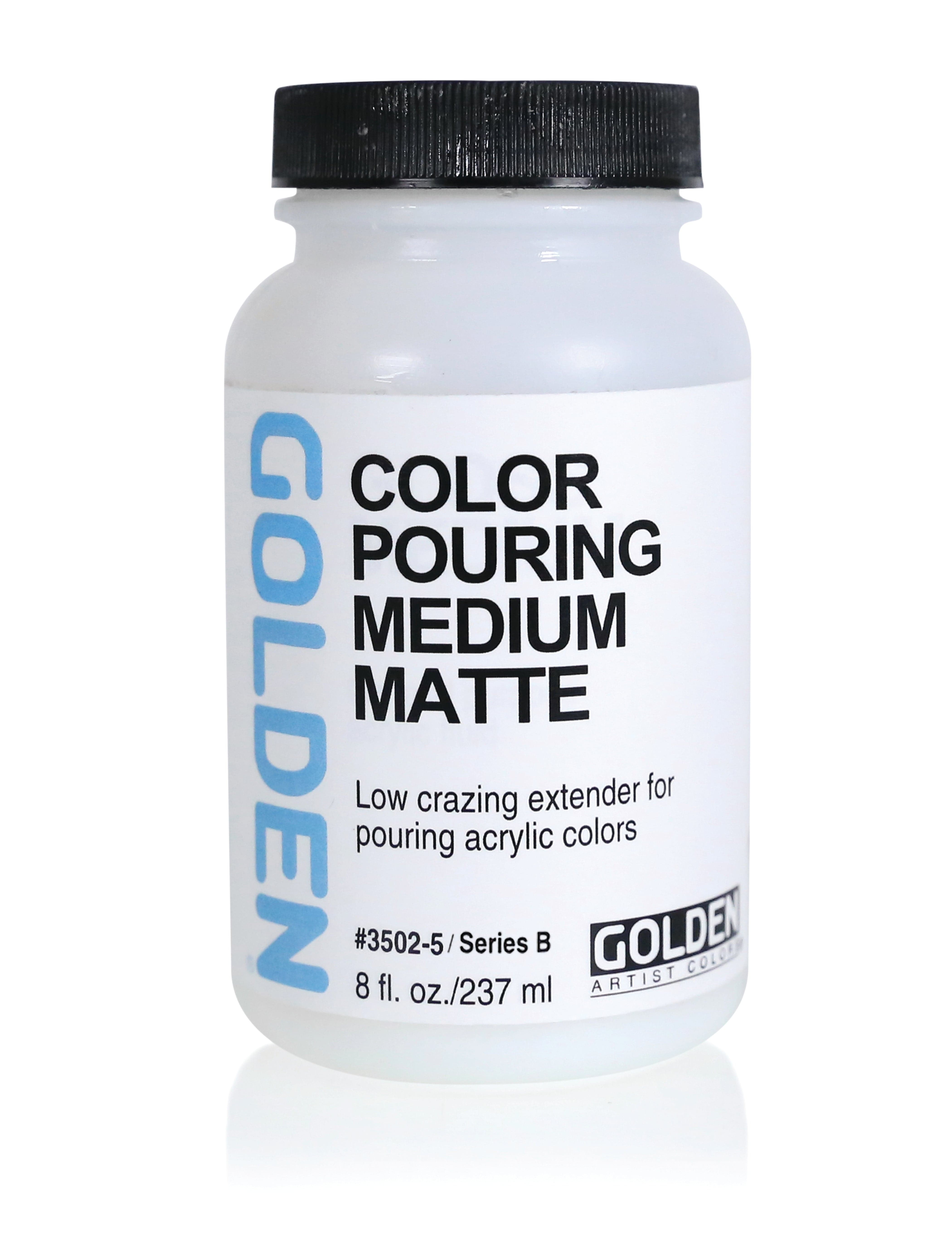 Golden Malemiddel 237 ml / Matte Golden Color Pouring Medium