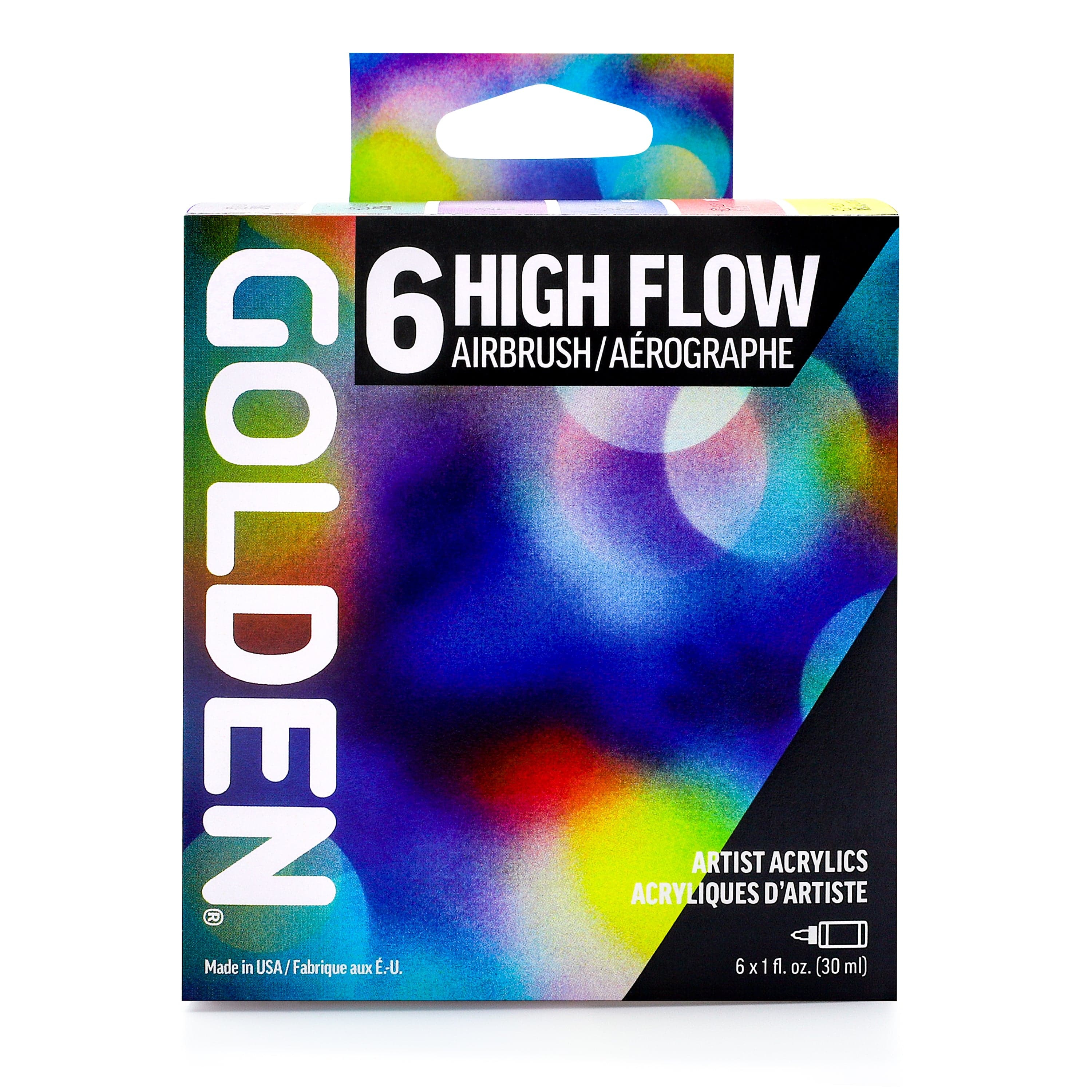 Golden Maling GOLDEN High Flow Airbrush sæt 949