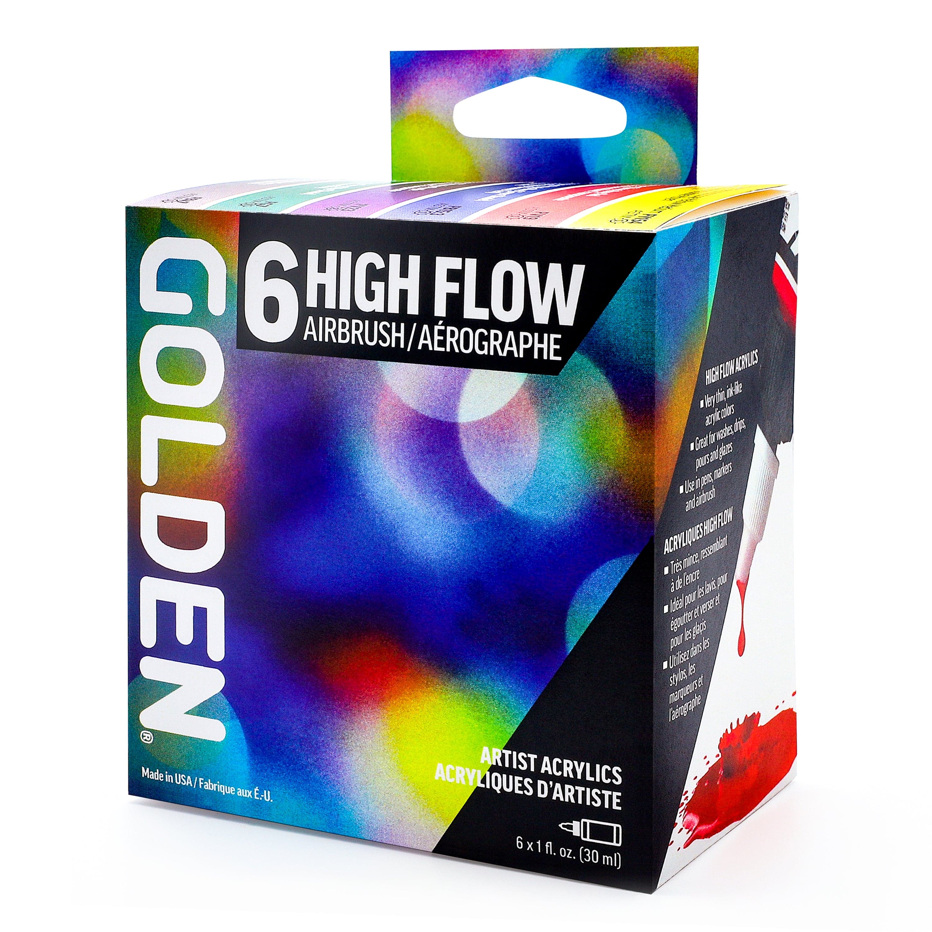 Golden Maling GOLDEN High Flow Airbrush sæt 949