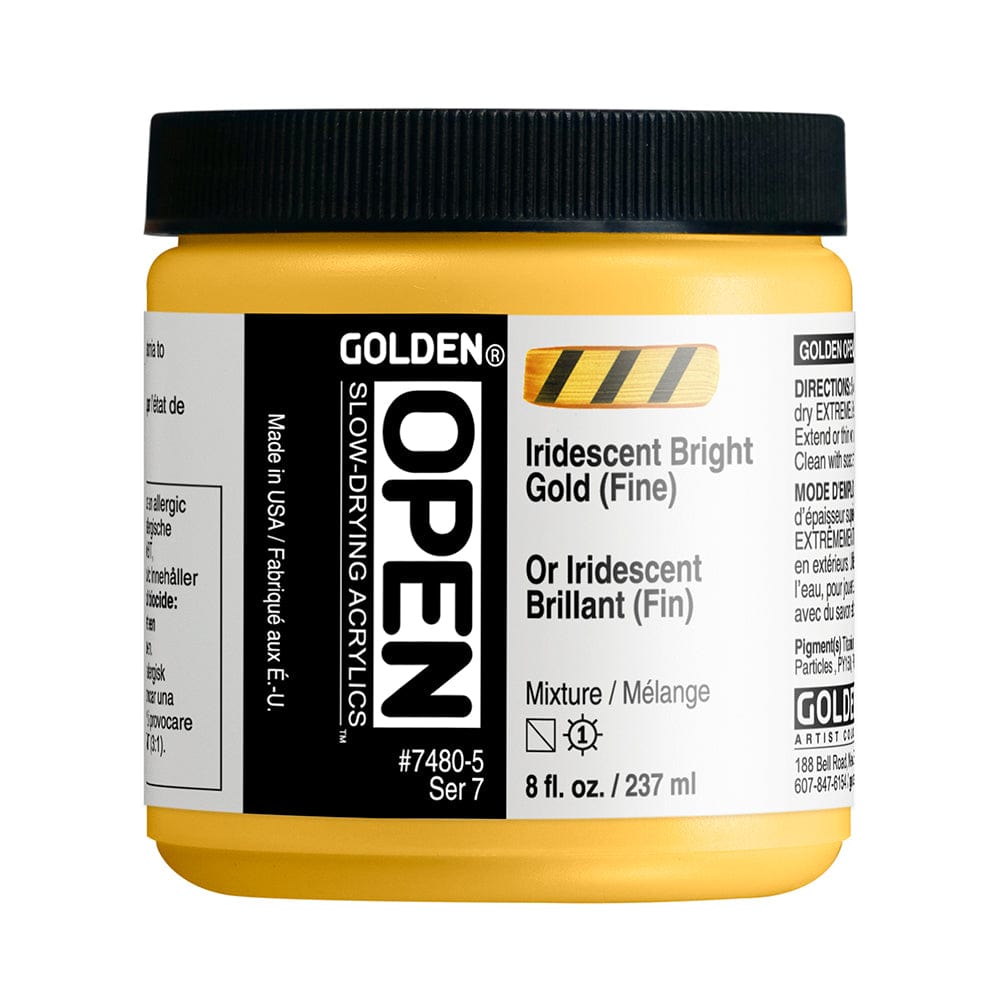 Golden Open 236 ml Iridescent Bright Gold (Fine)