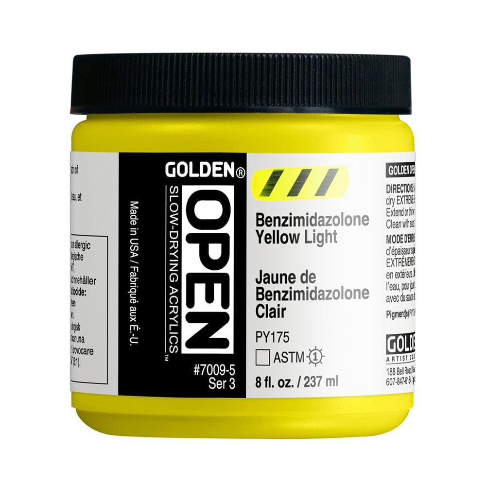 Golden Open 236ml Benzimidazolone Yellow Light