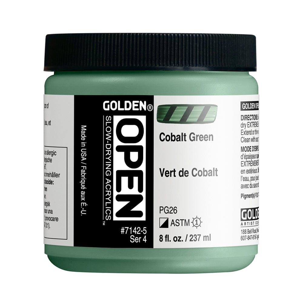 Golden Open 236ml Cobalt Green