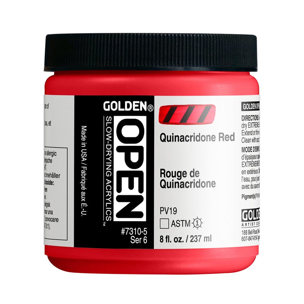 Golden Open 236ml Quinacridone Red