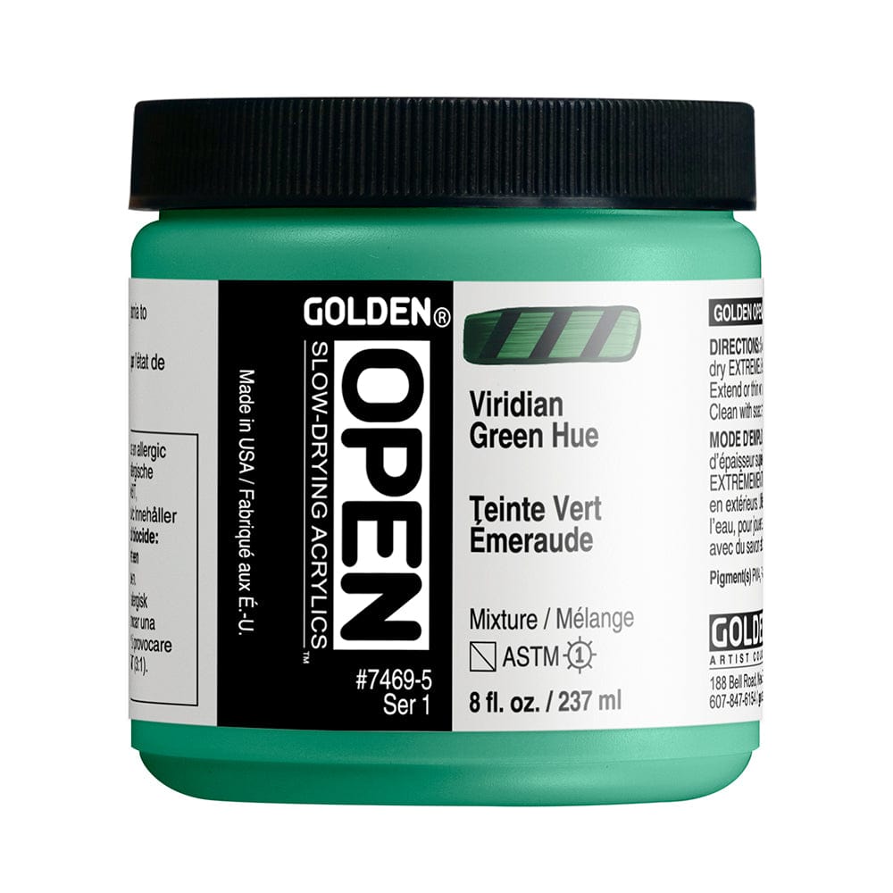 Golden Open 236ml Viridian Green Hue