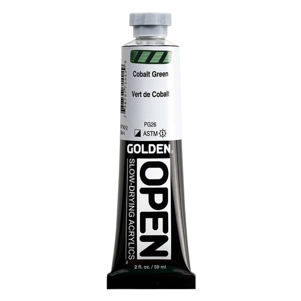 Golden Open Cobalt Green