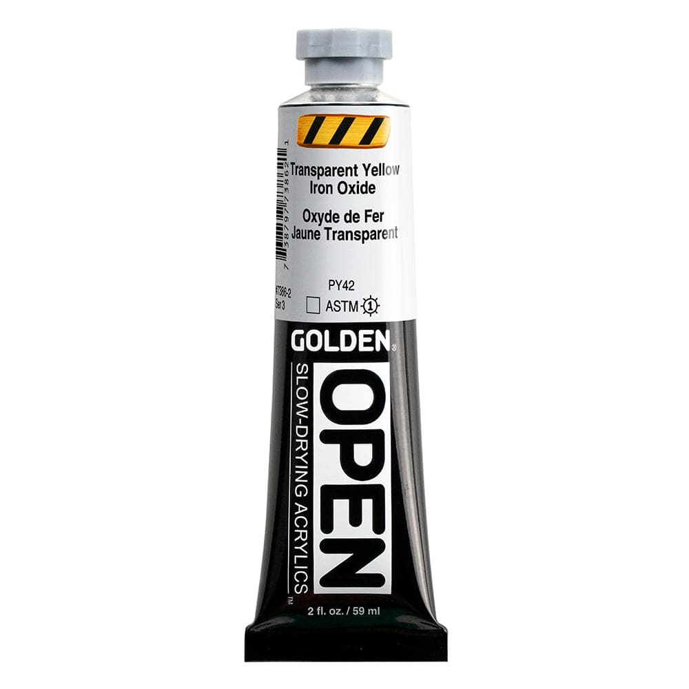Golden Open Transparent Yellow Iron Oxide