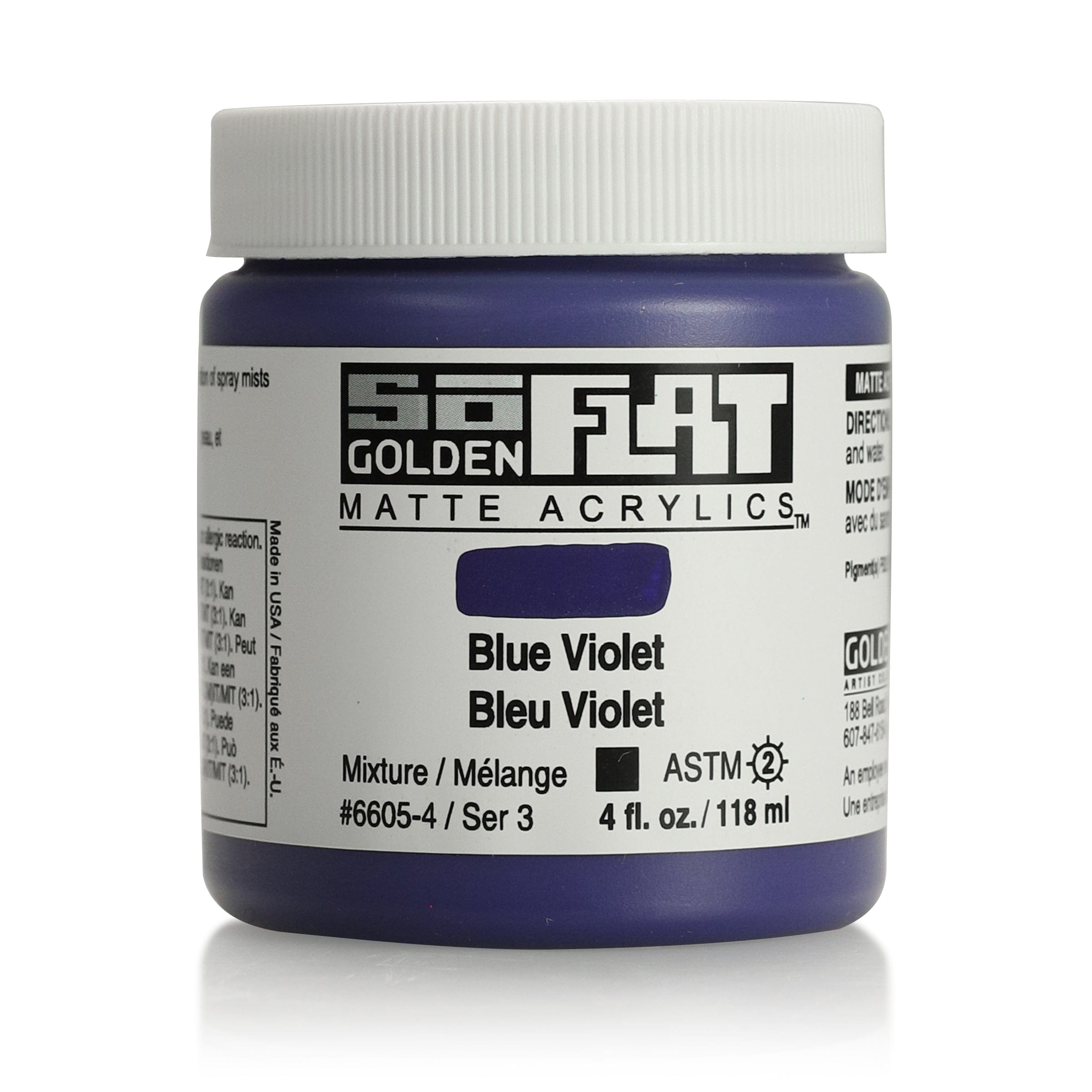 Golden SoFlat 118 ml Blue Violet