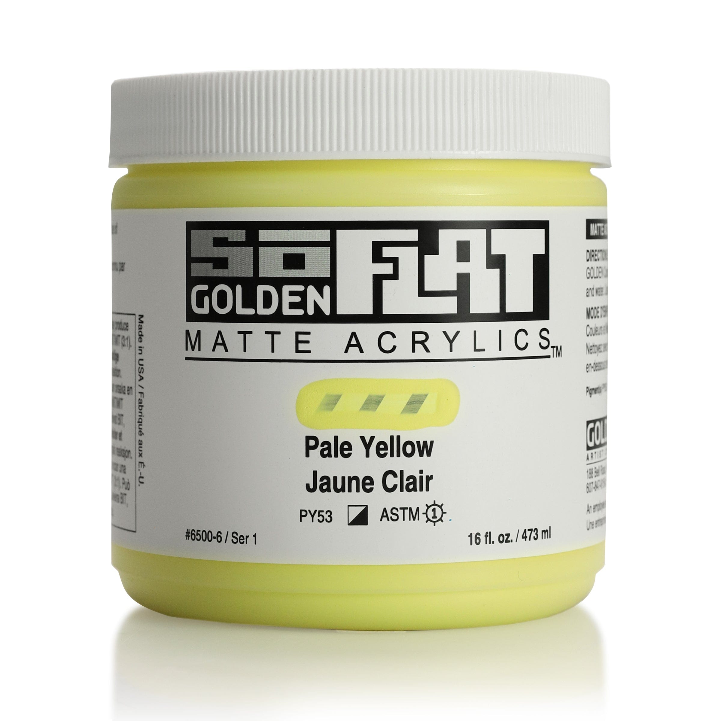 Golden SoFlat 473 ml Pale Yellow