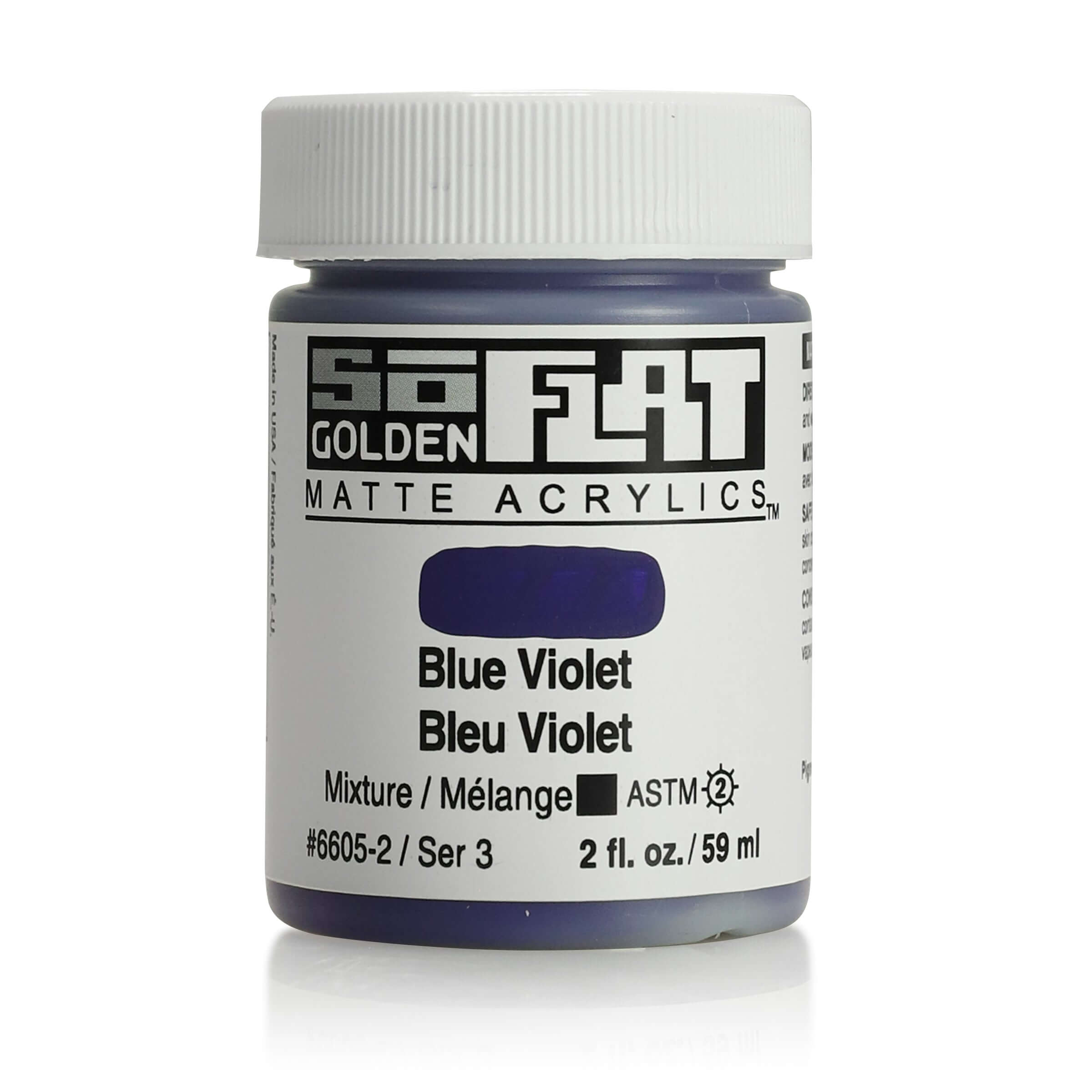 Golden SoFlat Blue Violet