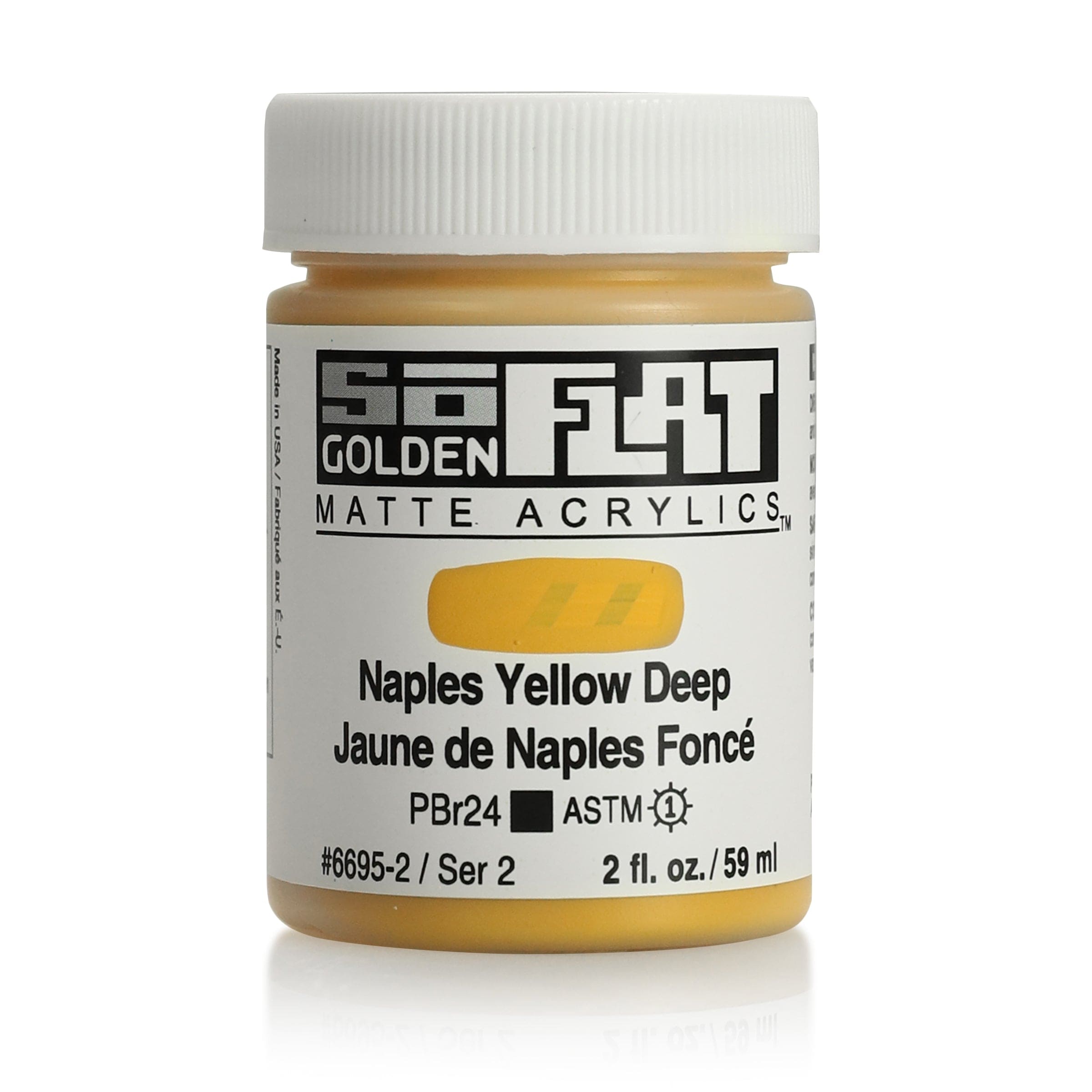 Golden SoFlat Naples Yellow Deep