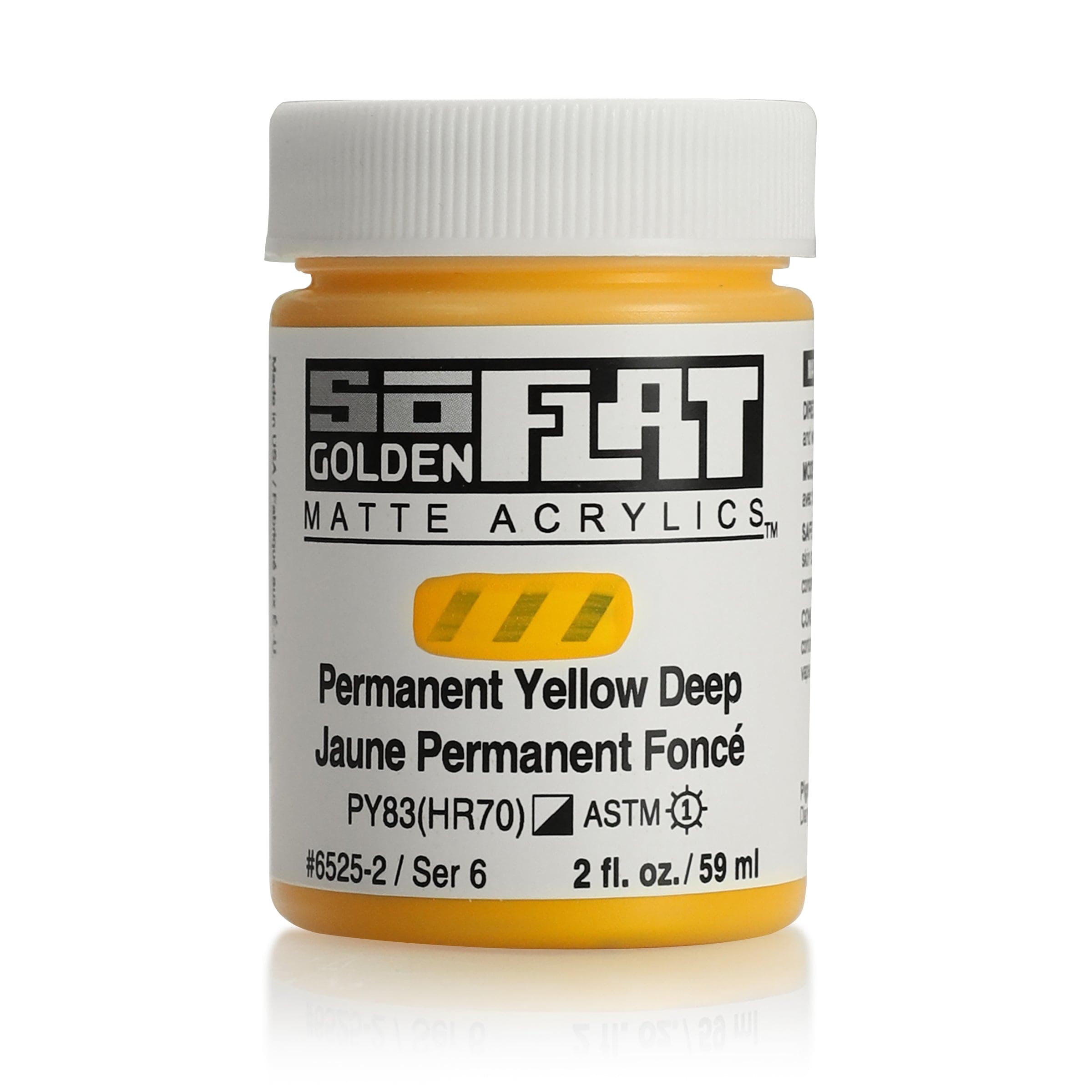 Golden SoFlat Permanent Yellow Deep