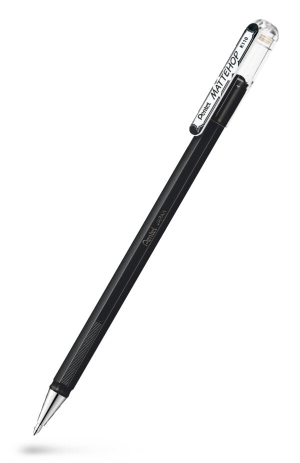 PENTEL Mattehop Gelrollerpen Sort