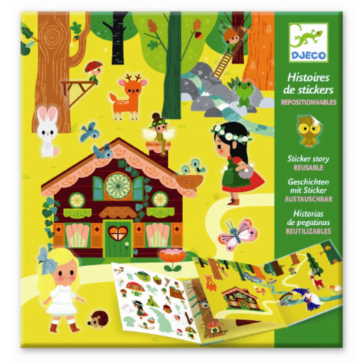 Djeco Sticker Story Magical