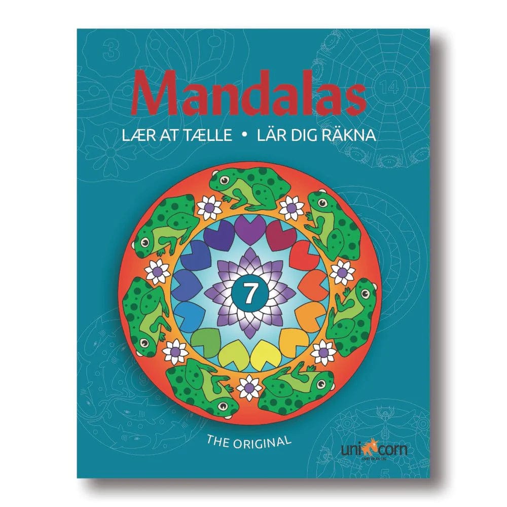 Mandalas Papir Mandalas Lær at Tælle