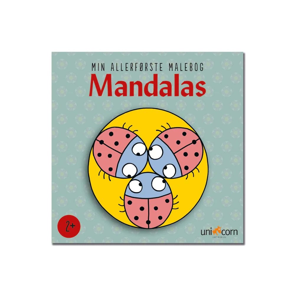Mandalas Papir Mandalas Min allerførste malebog - Mariehøne