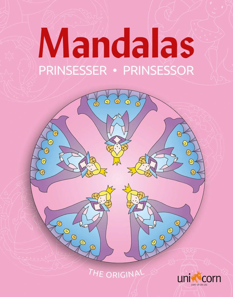 Mandalas Papir Mandalas Prinsesser