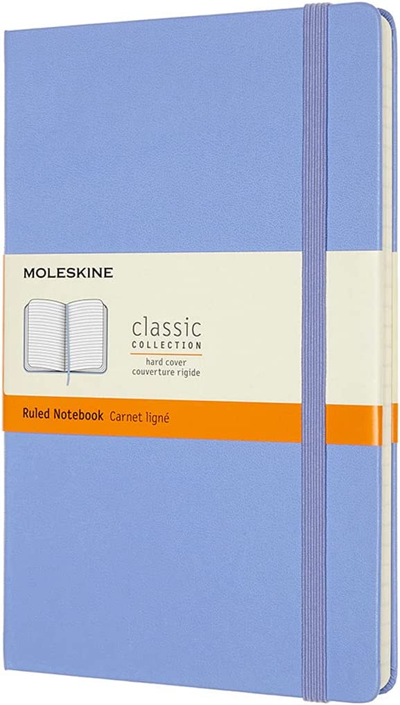 Moleskine Papir Pocket / Hydrangea Blue / Hardcover Moleskine Classic notesbog - Linieret