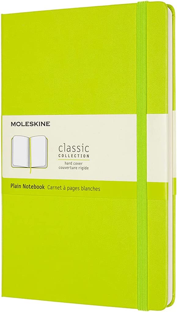Moleskine Papir Pocket / Lemon Green / Hardcover Moleskine Classic notesbog - Plain