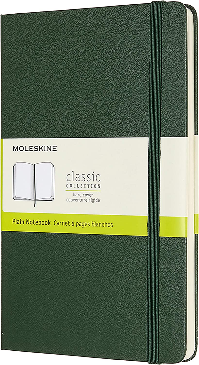 Moleskine Papir Pocket / Myrtle Green / Hardcover Moleskine Classic notesbog - Plain