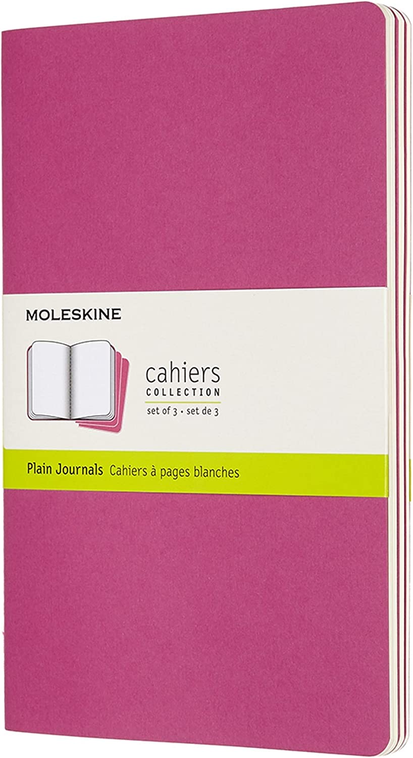 Moleskine Papir Pocket / Pink Moleskine Cahiers Journals - Plain