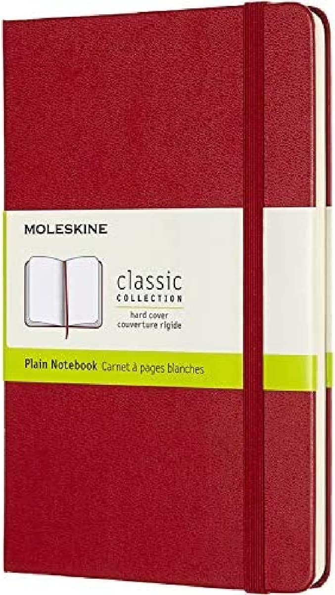 Moleskine Papir Pocket / Red / Hardcover Moleskine Classic notesbog - Plain