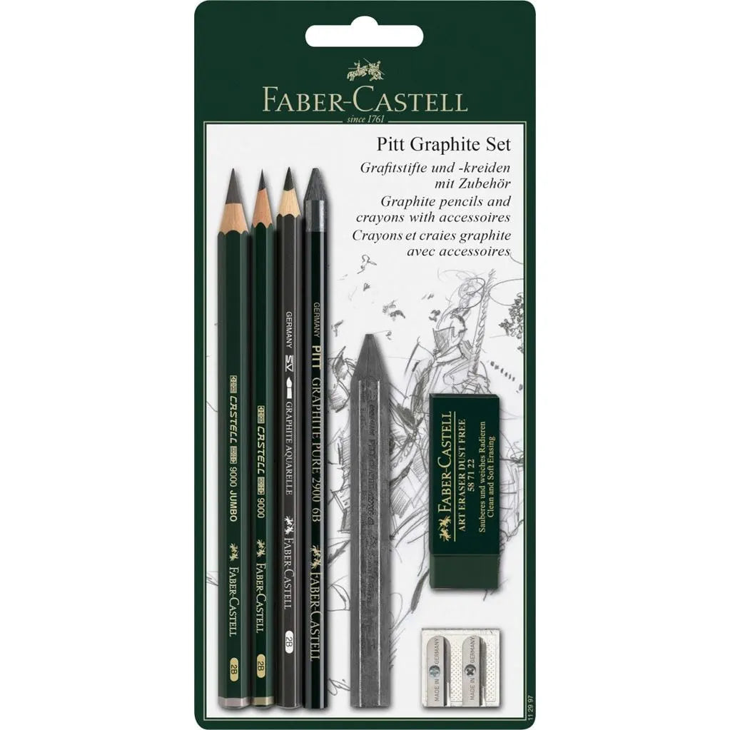 Faber-Castell Pitt Graphite sæt 7 stk.