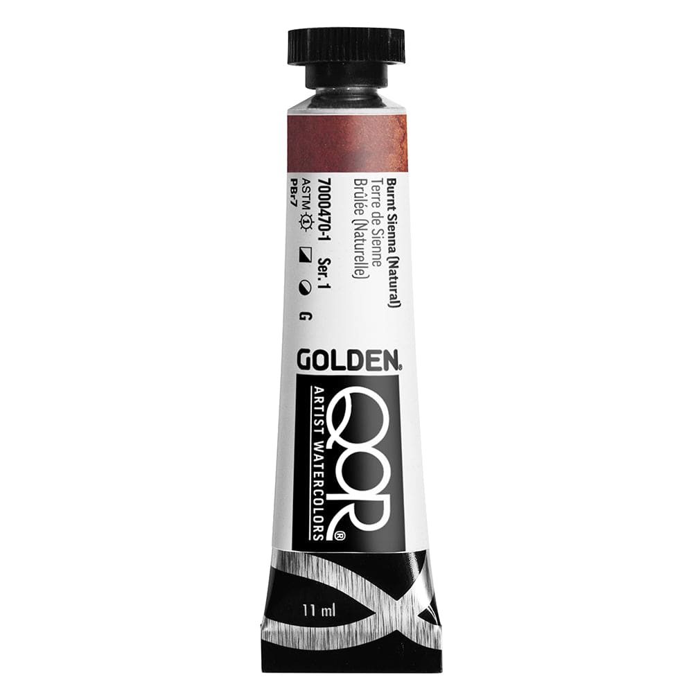 QoR Akvarelmaling 11ml Burnt Sienna (Natural)