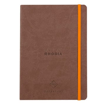 Rhodia Notesbog Rhodia Perpetual Planner A5 Chocolate