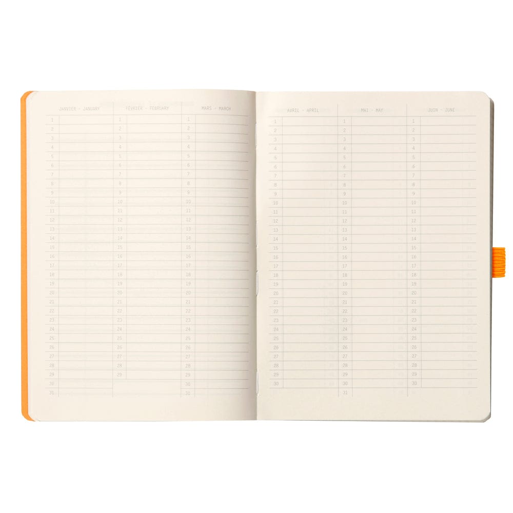 Rhodia Notesbog Rhodiarama softcover Goalbook BURGUNDY A5 - Dot grid